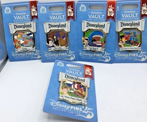 Disneyland 70th Anniversary Opening Day Attraction LE Vault Collection Pin Set 5 - Bild 1 von 6