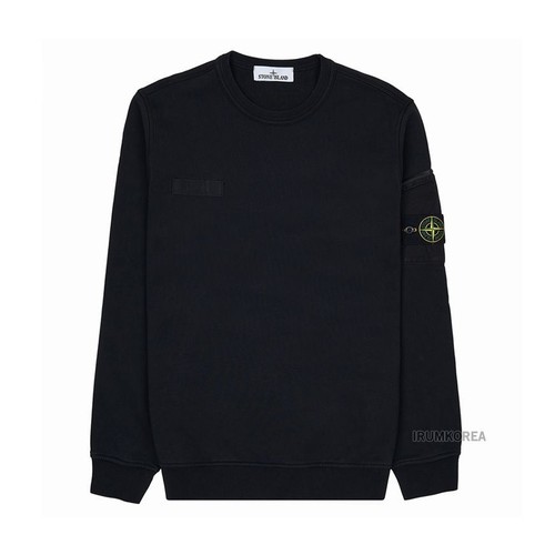 Felpa uomo Stone Island con zip e tasca e distintivo V0029 SS25 S0123 K1S156100003