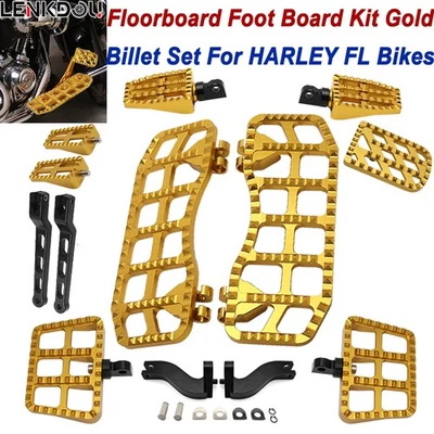 For Harley Touring Street Glide MX Floorboards Footboards CVO Road king 93-2024 - Image 1 of 4