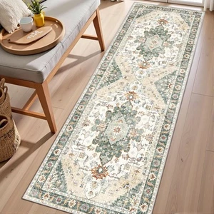 Roseek Rug Runner 2x6 Kitchen Runners Rug Hallway Rugs Non Skid Washable Runn... - Picture 1 of 8