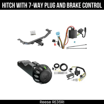 Control de freno de cableado Reese Tow PKG para receptor 10-12 Acura RDX 44695 2" clase 3 Foto 1 de 4