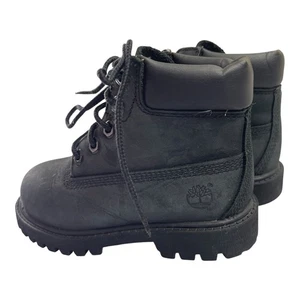 Timberland KLEINKIND Kinder WASSERDICHTE STIEFEL Schwarz Nubuk 12807 Größe 8 - Bild 1 von 7