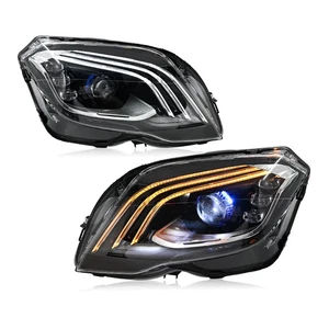 Front Left & Right LED Headlights For 2013-2015 Mercedes-Benz GLK350, GLK250 - Picture 1 of 10