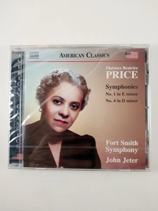Florence Beatrice Price - Symphonies Nos. 1 And 4 (CD, 2004) Naxos – Sealed - Picture 1 of 3