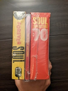 New Sealed Soul Superstars Of The '70s, Forever Soul Sam Cooke Time Life Set - Picture 1 of 4