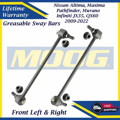 MOOG OEM Front Sway Bars For 2009-2022 Nissan Pathfinder/Murano/Altima JX35/QX60 - Image 1 of 4