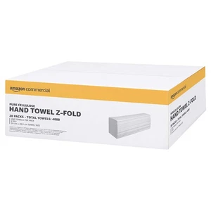 Multifold (Z-Fold) Paper Hand Towels, 2-ply Pure Cellulose, - Picture 1 of 5