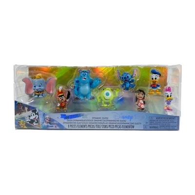 Juego de figuras de personajes coleccionables Disney 100 Dynamic Duos edición limitada 8 piezas Foto 1 de 4