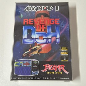 Arkanoid II 2 Revenge of Doh Original Atari Jaguar Console Game Protective Case