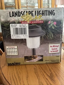 Solar Landscape Accent Lighting 12 Fixtures - Picture 1 of 3