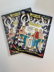 Wendel Comix #1 Howard Cruse Ollie Sterno Duncan 1990 Kitchen Sink - Lot of 2 - Picture 1 of 3