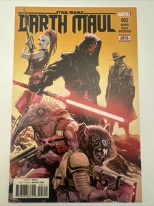 STAR WARS DARTH MAUL 3 1ST COVER APPEARANCE CAD BANE 2017, MARVEL VF - Picture 1 of 14