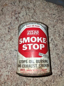 Vintage Siloo Rauchstop Dose - Bild 1 von 6