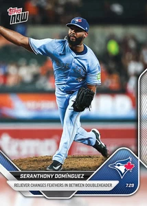 2025 Topps Now 486 Seranthony Dominguez Change Teams Between DH - Free Shipping! - Bild 1 von 2