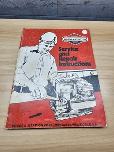 BRIGGS & STRATTON SERVICE & REPAIR INSTRUCTIONS MANUAL - PART NO. 270962 - Picture 1 of 5