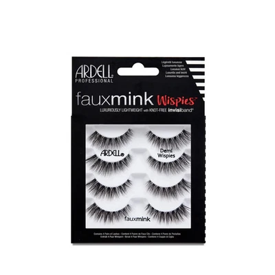 ARDELL Faux Mink Demi Wispies Knot-Free Invisiband - 4 Pairs - image 1 of 4