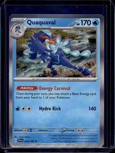 Quaquaval SV01: Scarlet & Violet Base Set Pokémon #054/198 Holo Rare NM+ - Bild 1 von 2