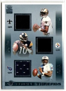 2002 Crown Royale Football Triple Threads A. Brooks K. Stewart S. McNair JERSEY - Picture 1 of 1
