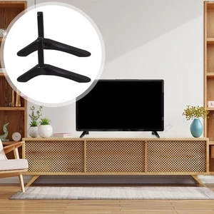 Base de TV ajustable soportes de piso para montaje de escritorio de sala de estar - Imagen 1 de 12