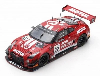 1/43 SPARK SB217 Nissan GT-R Nismo GT3-GT SPORT Motul Team RJN 24H SPA2018 Foto 1 de 4