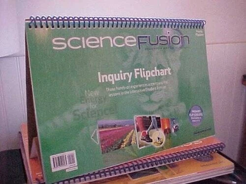 ScienceFusion: Inquiry Flipchart Grade 1 - Spiral-bound - VERY GOOD - Image 1 of 1