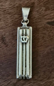 Ciondolo Jawshan Chiuso Argento Sterling Arabo Islamico Dua Preghiera - Foto 1 di 3