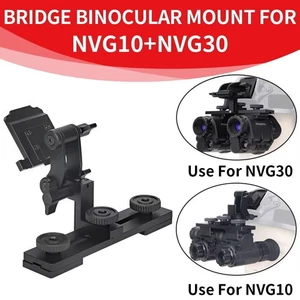 Metal Binocular Bridge Tactical Helmet Mount Bracket For NVG10/NVG20/NVG30 - Picture 1 of 8