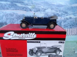 1/43 Somerville (Inglaterra) Volvo Jakob 1927 #126 Blanco Metal - Imagen 1 de 3