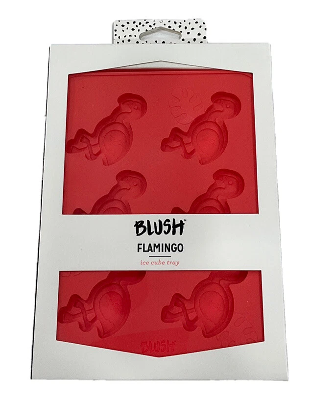 Blush Flamingo Ice Cube Tray, Chocolate, Jello and Desserts Silicone Mold  - Image 1 of 1