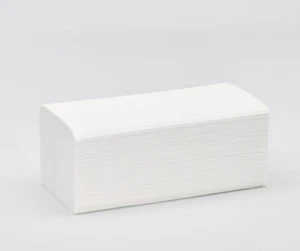 Papierhandtücher Falthandtücher Handtuchpapier Premium weiß 21 x 23 cm 2 lagig - Bild 1 von 2