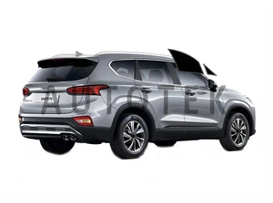 PreCut Film Front Two Door Windows Any Tint Shade For Hyundai Santa Fe 2019-2023 - Picture 1 of 11