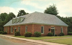 Culpeper VA-Virginia, The Culpeper Town & County Library Main & Mason, postal - Imagen 1 de 2