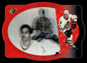 1996-97 SPx #6 Chris Chelios NM Blackhawks 