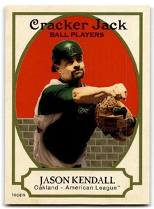 Jason Kendall 2005 Topps Cracker Jack Baseball Card #164 Oakland Athletics