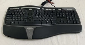 Teclado Ergonómico Natural Microsoft 4000 v1.0 KU-0462 USB Probado *Leer Desc* - Imagen 1 de 7
