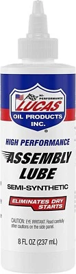 Lucas Oil 10153 High Performance Assembly Lubricant Semi-Synthetic Lube 8 oz. - Imagem 1 de 2