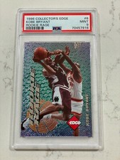 1996 Collector's Edge Rookie Rage #6 Kobe Bryant RC Lakers PSA 9