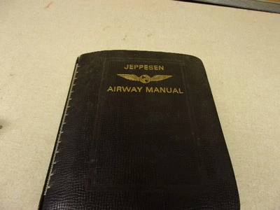 Jeppesen Airway Manual 1968, Very Cool Vintage Avaition Collectable! *FREE SHIP* Foto 1 de 3