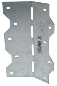 LS 6-3/8 pulgadas. Ángulo L ajustable galvanizado calibre 18 ZMAX® (paquete de 25) LS70Z - Imagen 1 de 3