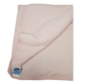 Silly Phillie Baby Receiving Blanket pink waffle  Cotton Security - Picture 1 of 4