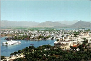 Postcard Vintage Aerial View Lake Palace City Palace Udaipur Rajasthan India - Picture 1 of 3