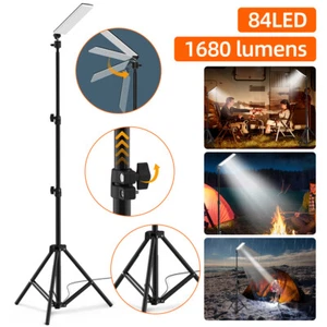 Portable LED Camping Light Telescoping Lamp Outdoor USB Powered Work Flood Light - Picture 1 of 11