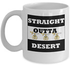 Masonic coffee mug - Straight outta Desert - Shriners noble Prince Hall mason 
