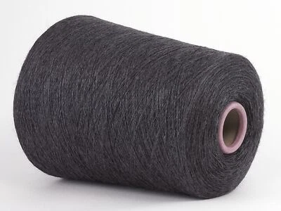 29,50 €/kg Konenwolle  Konengarn  Merinowolle * Australia * Dark Asphalt Nm 28/2 - Bild 1 von 3