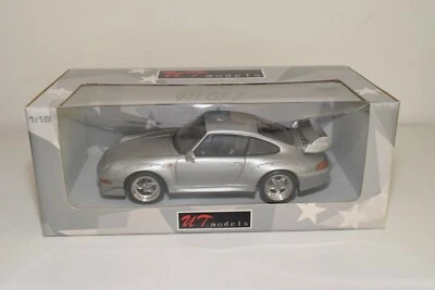 A34 1:18 UT MODELS PORSCHE 911 GT 2 GT2 STREET METALLIC GREY MINT BOXED - Photo 1/4