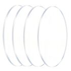 Feuilles Acryliques Rondes Transparentes, Cercles en Verre Acrylique 8 Pouc1412