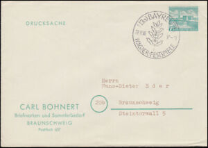 Berlin PU 3/5 Drucksache Carl Bohnert, SSt BAYREUTH Wagner-Festspiele 22.8.56 