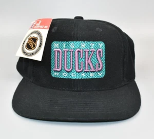 Cappello Berretto Anaheim Mighty Ducks Vintage Twins Enterprise Strapback - Nuovo con etichette - Foto 1 di 4