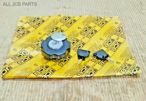 GENUINE JCB DIESEL TANK CAP LOCKABLE With 2 Keys (Part No 333/Y1373 333/Y1374) - Picture 1 of 9