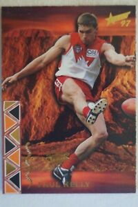 Sydney Swans AFL Football 1997 Select All Australian Card - Paul Kelly